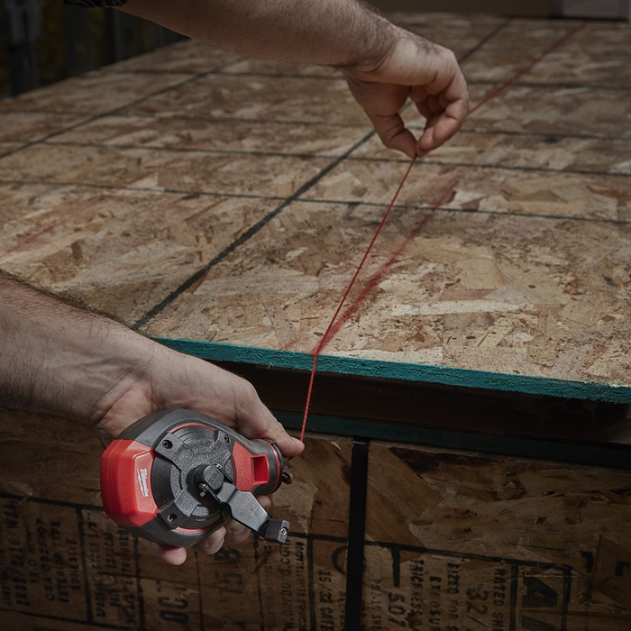 Bold Line Chalk Reel w Red Chalk