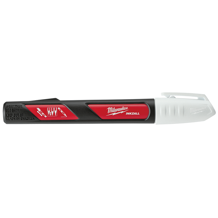 INKZALL™ Liq Paint Marker White Counter Display Box