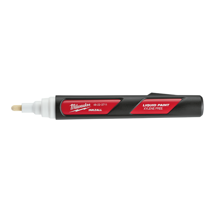 INKZALL™ Liq Paint Marker White Counter Display Box