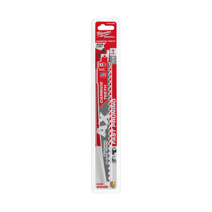 The AX™ With Carbide Teeth For Pruning And Clean Wood 225mm 1Pk