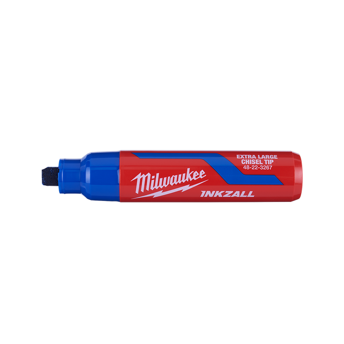 INKZALL™ XL Chis Tip Mrkr 14.5mm Blu 12pk