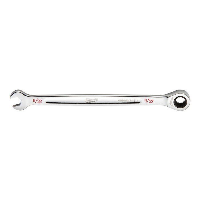 9/32 SAE Ratcheting Combo Wrench