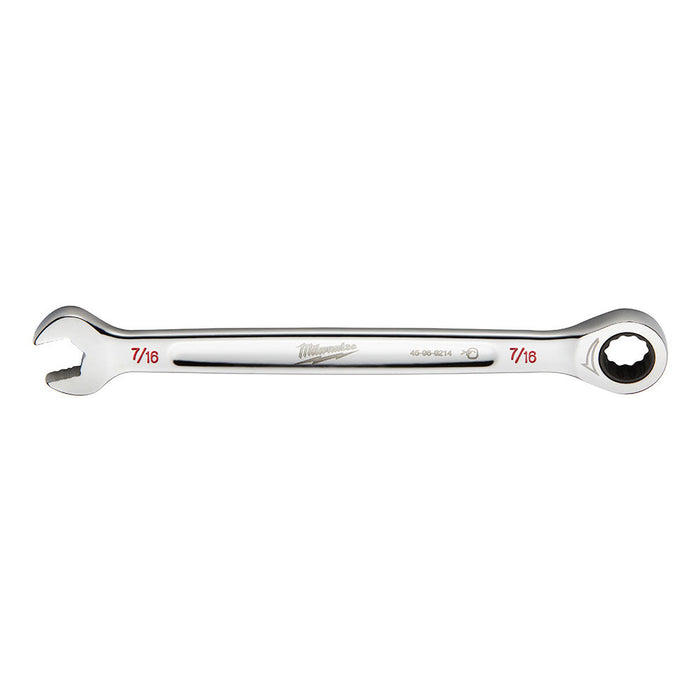 7/16 SAE Ratcheting Combo Wrench