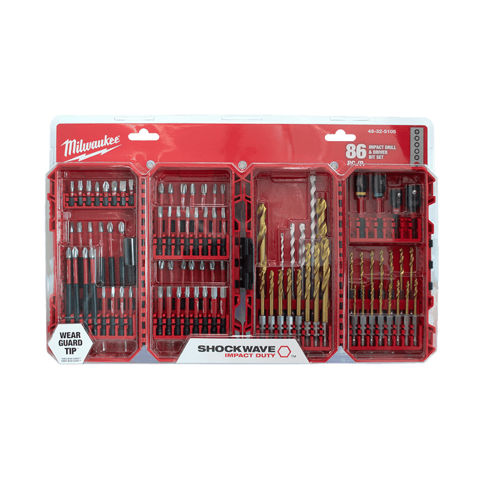 SHOCKWAVE™ 86 Piece Comprehensive Drill and Drive Set