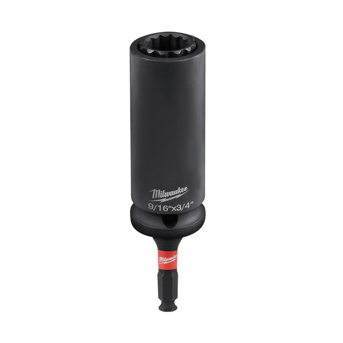 SHOCKWAVE™ LineMan's 12 Point 2-in1 Socket