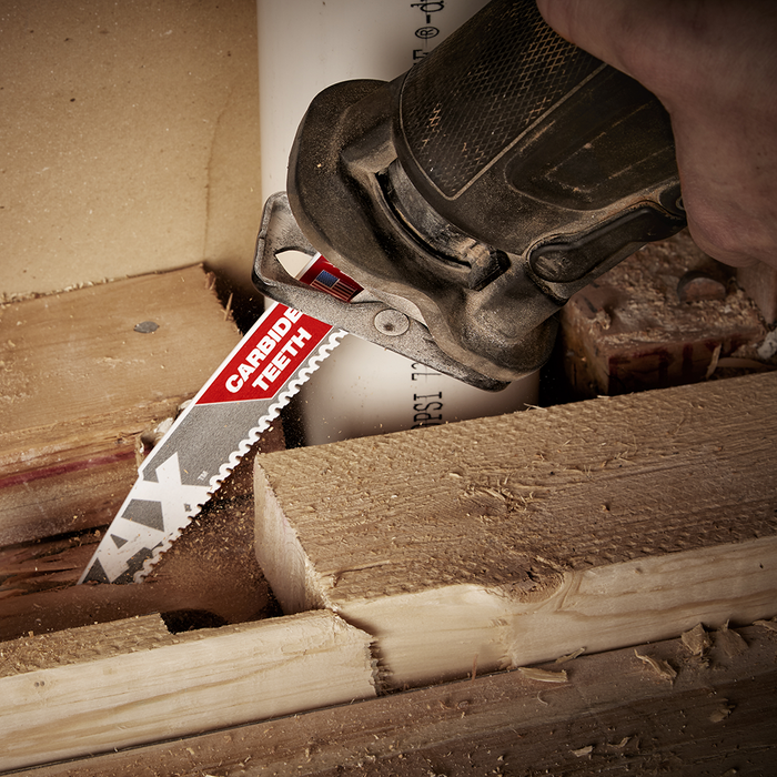 The Ax™ with Carbide Teeth Wood Demolition SAWZALL™ Blade 230mm Pkt 1