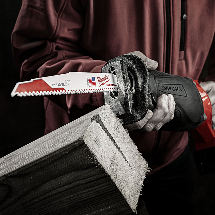 The Ax™ Wood Demolition SAWZALL™ Blade 230mm 5TPI Pkt 5