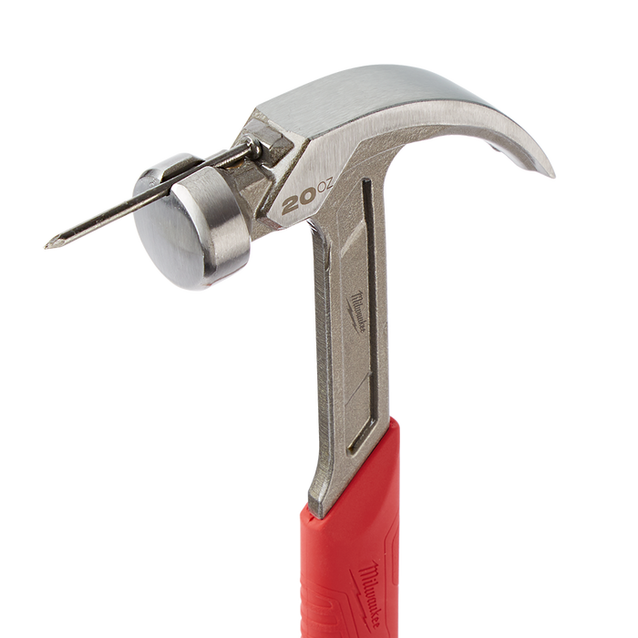 20oz Smooth Face Steel Curved Claw Hammer