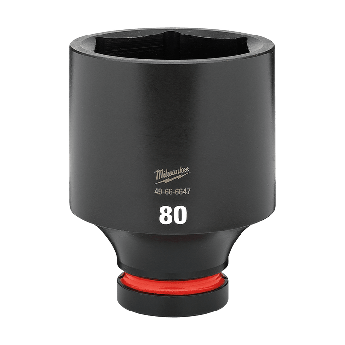 SHOCKWAVE™ 1" Drive 80mm Deep 6 Point Impact Socket