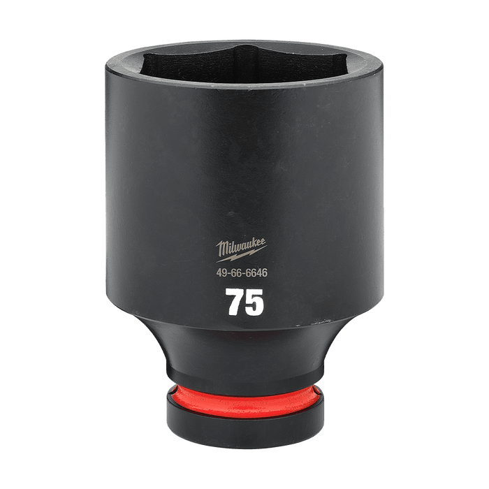 SHOCKWAVE™ 1" Drive 75mm Deep 6 Point Impact Socket