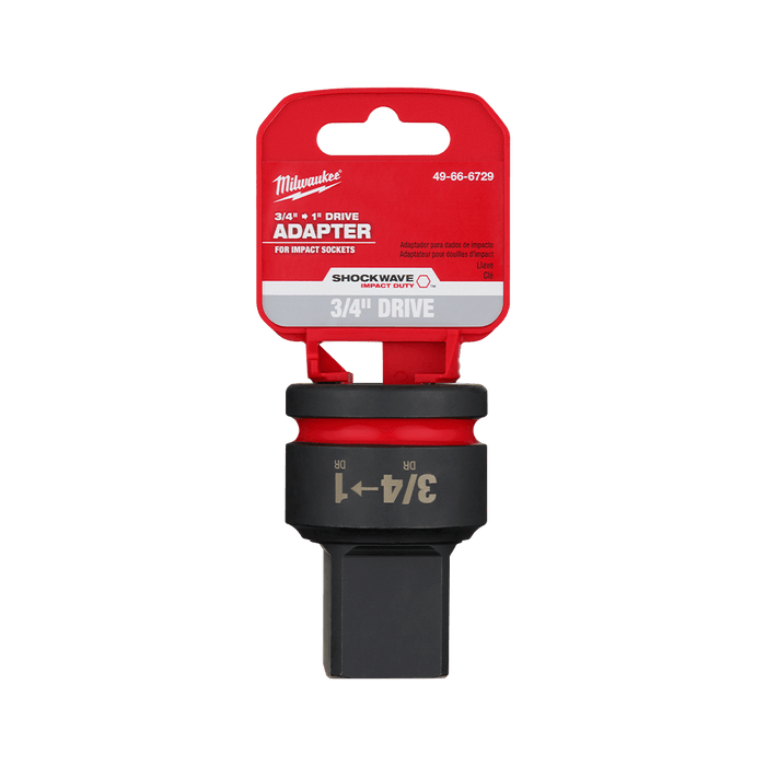 SHOCKWAVE™ 3/4" Drive to 1" Drive Impact Socket Adapter