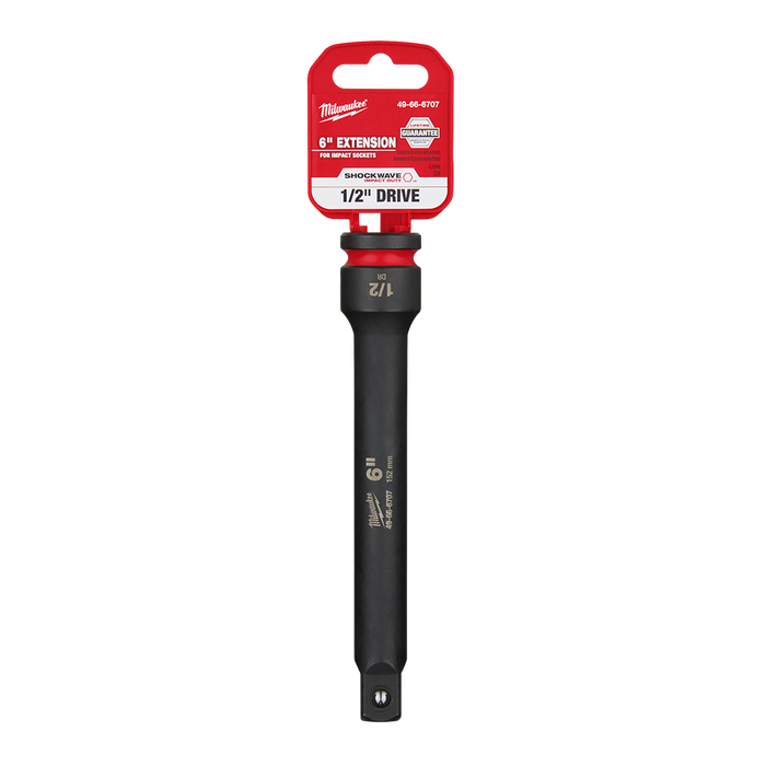 SHOCKWAVE™ 1/2" Drive 152mm (6") Impact Socket Extension