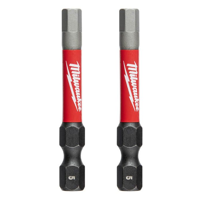 SHOCKWAVE™ Power Bit Hex 5mm 50mm (2") 2PK