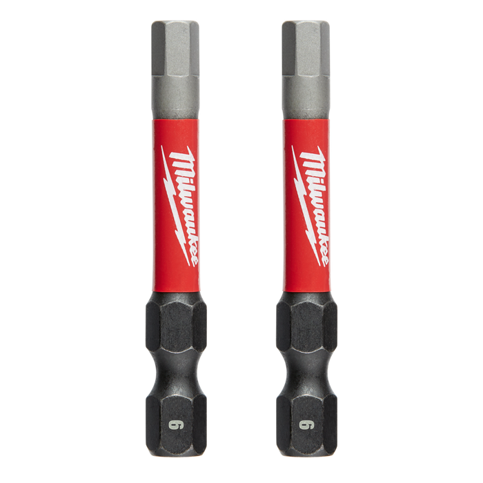 SHOCKWAVE™ Power Bit Hex 6mm 50mm (2") 2PK