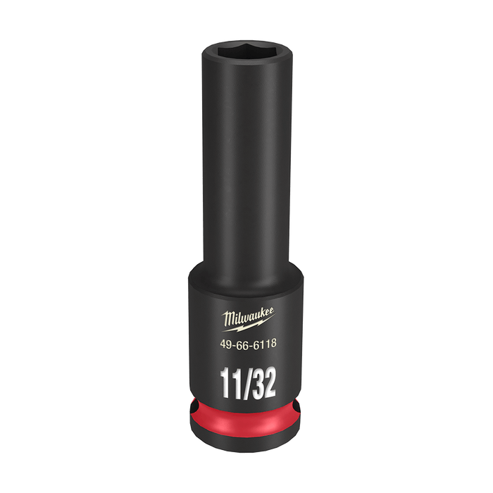 SHOCKWAVE™ 3/8" Drive 11/32" Deep 6 Point Impact Socket