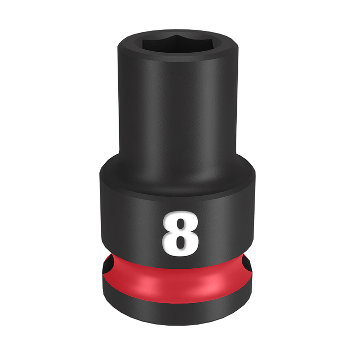 SHOCKWAVE™ 3/8" Drive 8mm Standard 6 Point Impact Socket