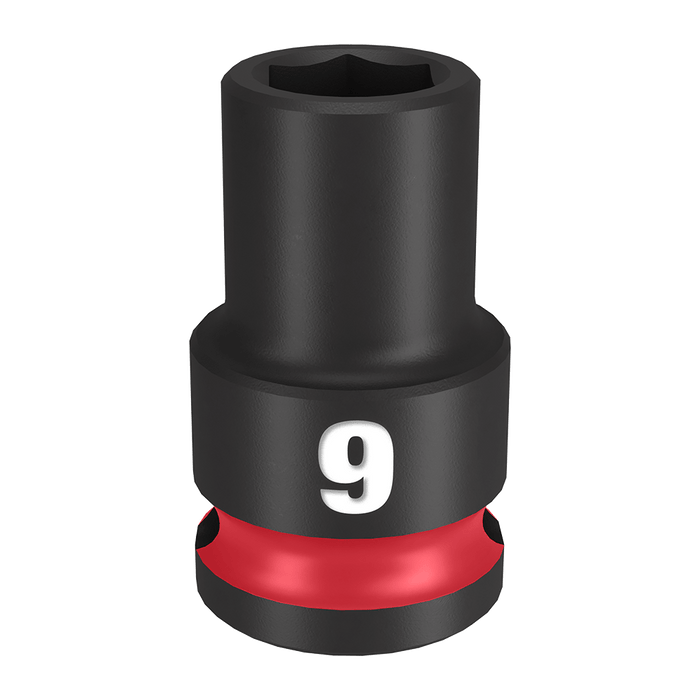 SHOCKWAVE™ 3/8" Drive 9mm Standard 6 Point Impact Socket