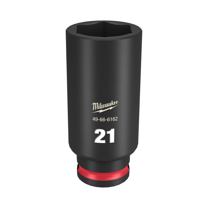 SHOCKWAVE™ 3/8" Drive 21mm Deep 6 Point Impact Socket