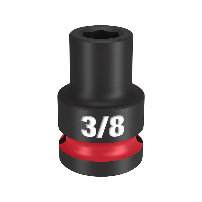 SHOCKWAVE™ 1/2" Drive 3/8" Standard 6 Point Impact Socket