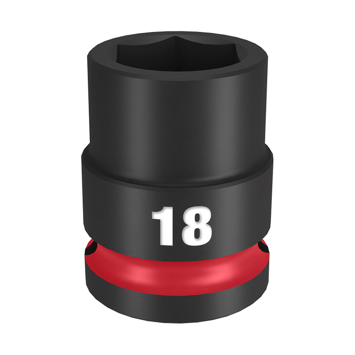 SHOCKWAVE™ 1/2" Drive 18mm Standard 6 Point Impact Socket