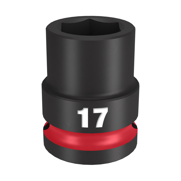 SHOCKWAVE™ 1/2" Drive 17mm Standard 6 Point Impact Socket