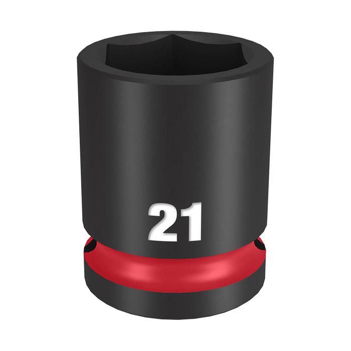 SHOCKWAVE™ 1/2" Drive 21mm Standard 6 Point Impact Socket