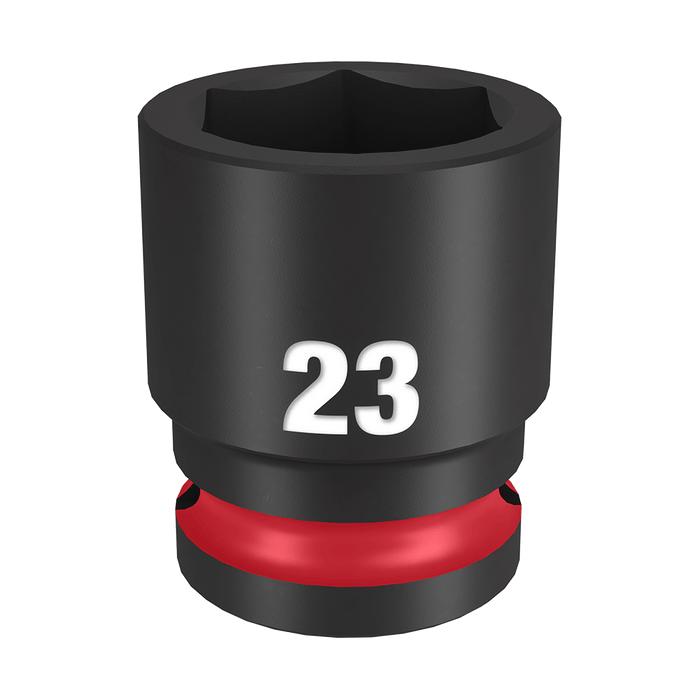 SHOCKWAVE™ 1/2" Drive 23mm Standard 6 Point Impact Socket