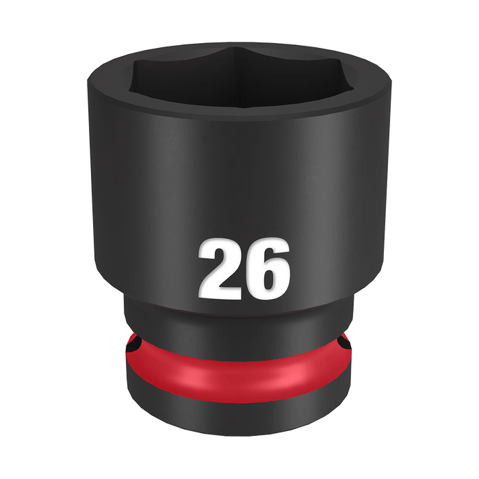 SHOCKWAVE™ 1/2" Drive 26mm Standard 6 Point Impact Socket