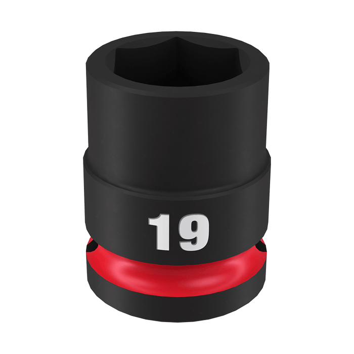 SHOCKWAVE™ 1/2" Drive 19mm Standard 6 Point Impact Socket