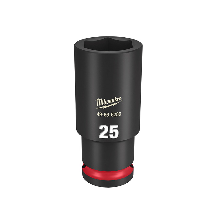 SHOCKWAVE™ 1/2" Drive 25mm Deep 6 Point Impact Socket