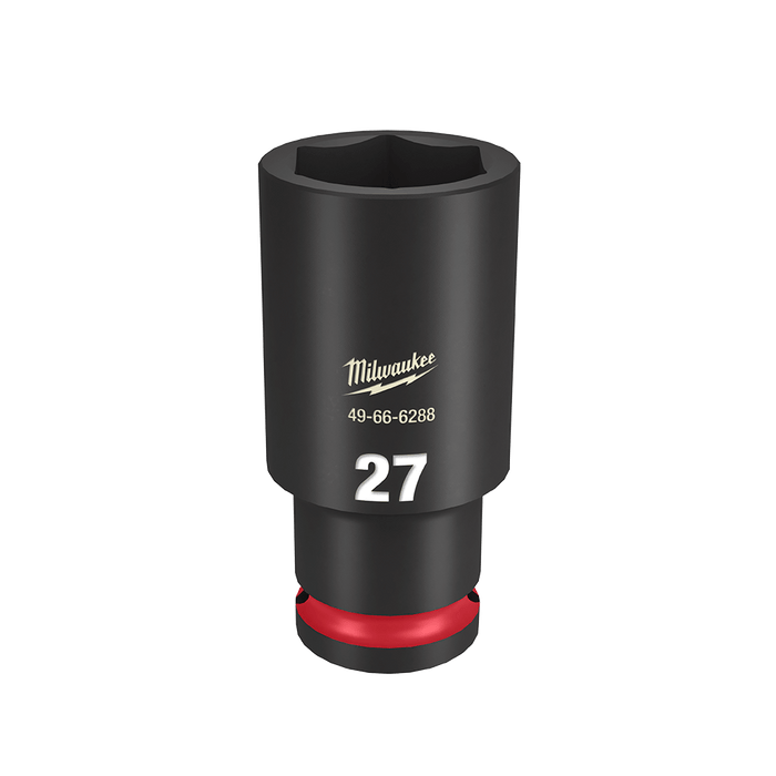 SHOCKWAVE™ 1/2" Drive 27mm Deep 6 Point Impact Socket