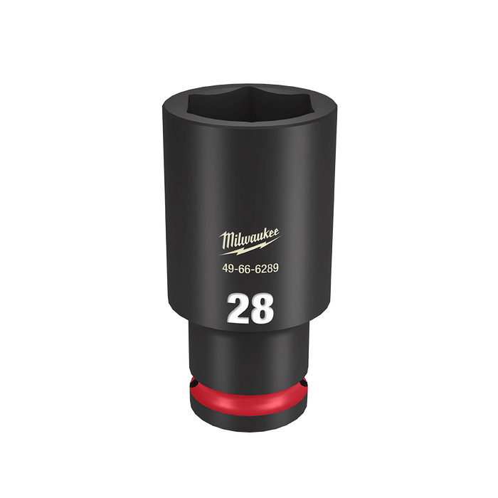 SHOCKWAVE™ 1/2" Drive 28mm Deep 6 Point Impact Socket