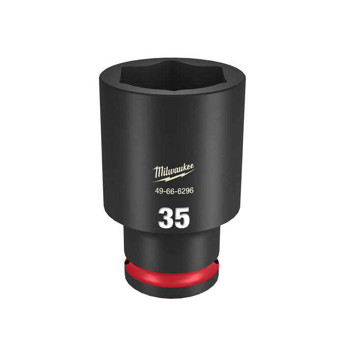 SHOCKWAVE™ 1/2" Drive 35mm Deep 6 Point Impact Socket