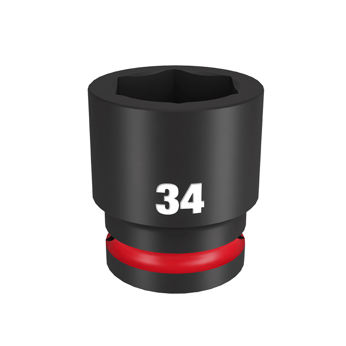 SHOCKWAVE™ 3/4" Drive 34mm Standard 6 Point Impact Socket