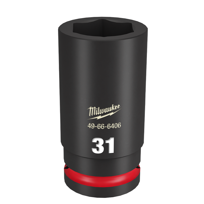 SHOCKWAVE™ 3/4" Drive 31mm Deep 6 Point Impact Socket