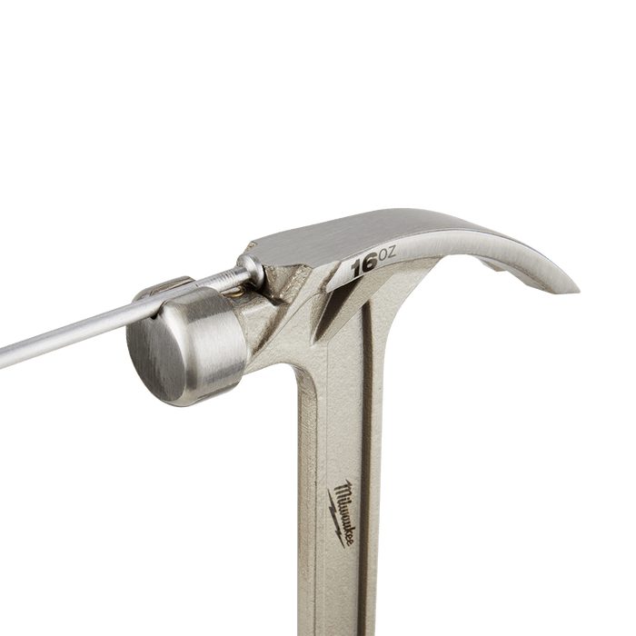 16oz Smooth Face Steel Hybrid Claw Hammer