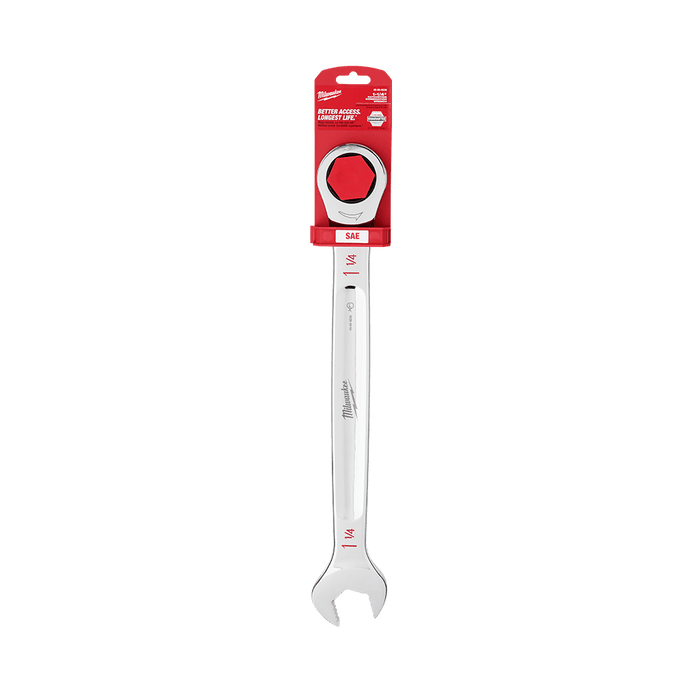 1-1/4" SAE Ratcheting Combination Wrench