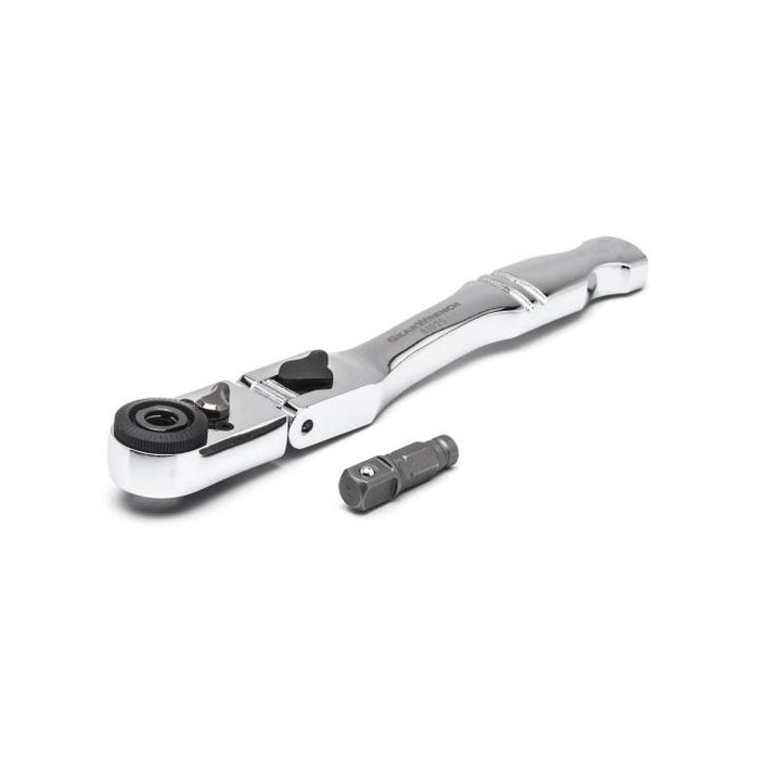 1/4DR SLIM HEAD RATCHET, 6"