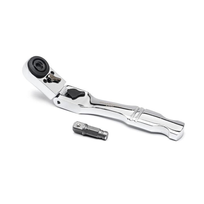 1/4DR SLIM HEAD RATCHET, 6"