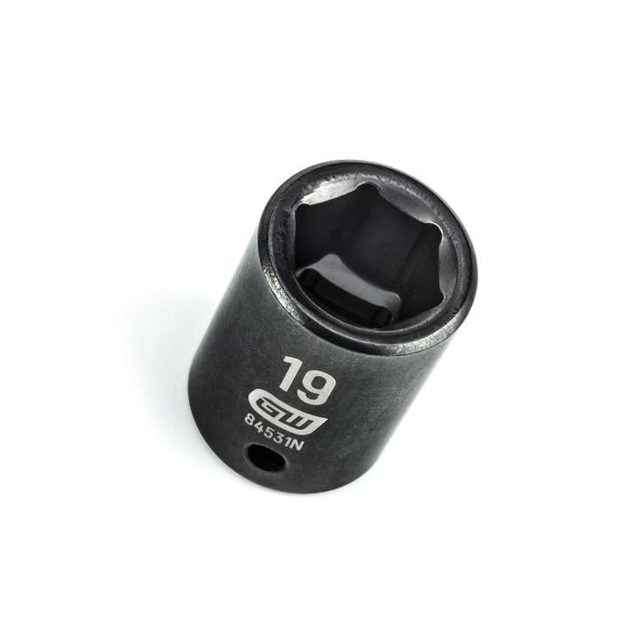 1/2"DRIVE 19MM STANDARD IMPACT SOCKET