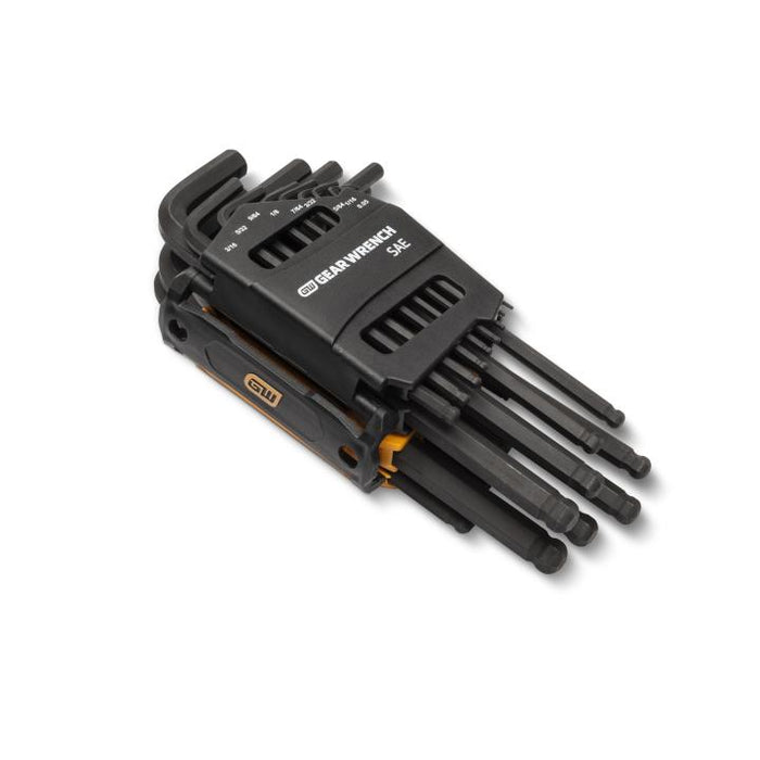 26PC SAE/METRIC BALL END HEX KEY SET