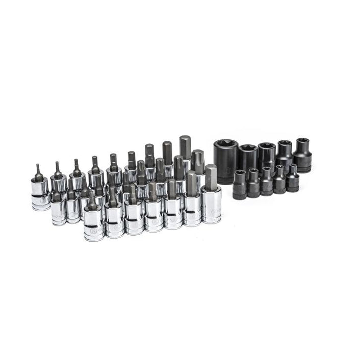 SET SKT TORX W/HEX BIT MAST 36PC