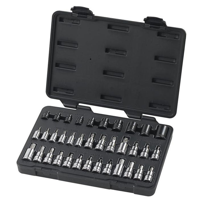 SET SKT TORX W/HEX BIT MAST 36PC