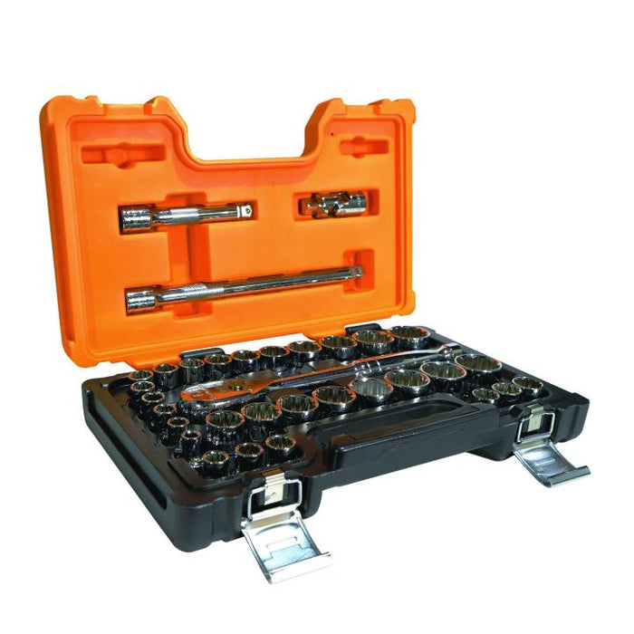 33 PCE 1/2" METRIC & SAE SOCKET SET