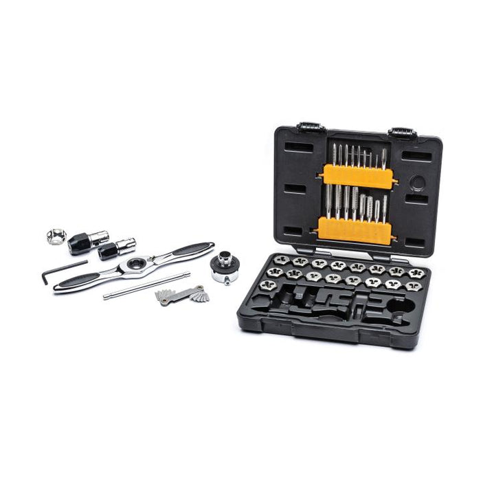 SET RAT TAP & DIE SAE 42PC