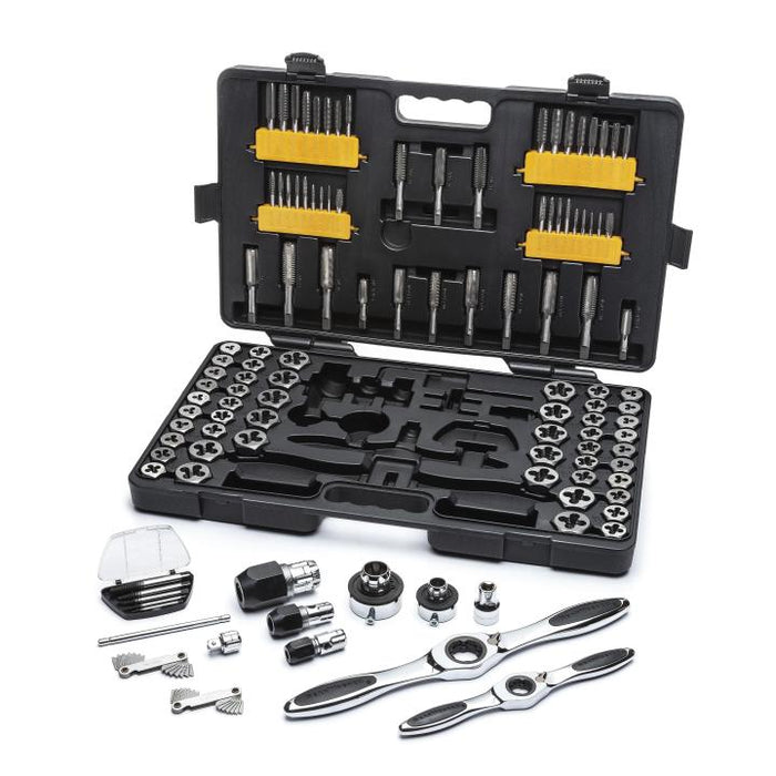 SET TAP & DIE COMB RAT LRG 114PC