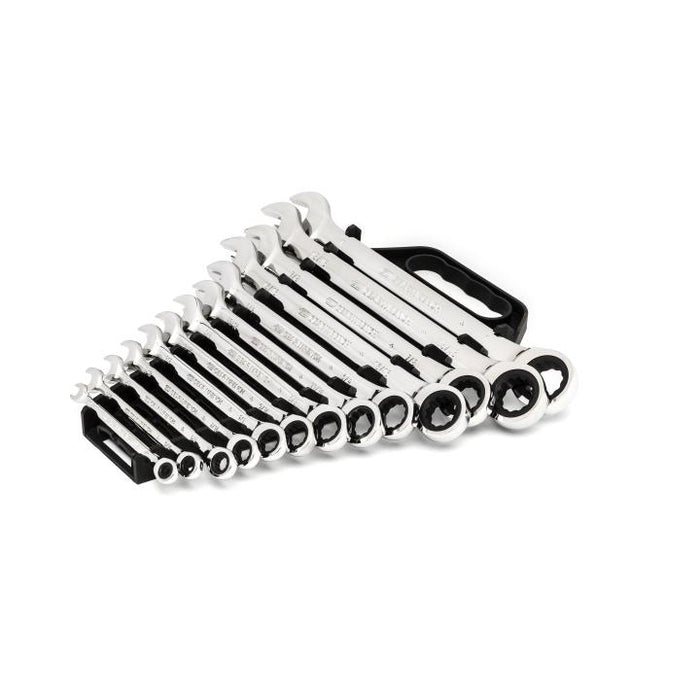 SET WR RAT COMB SAE 13PC TRAY