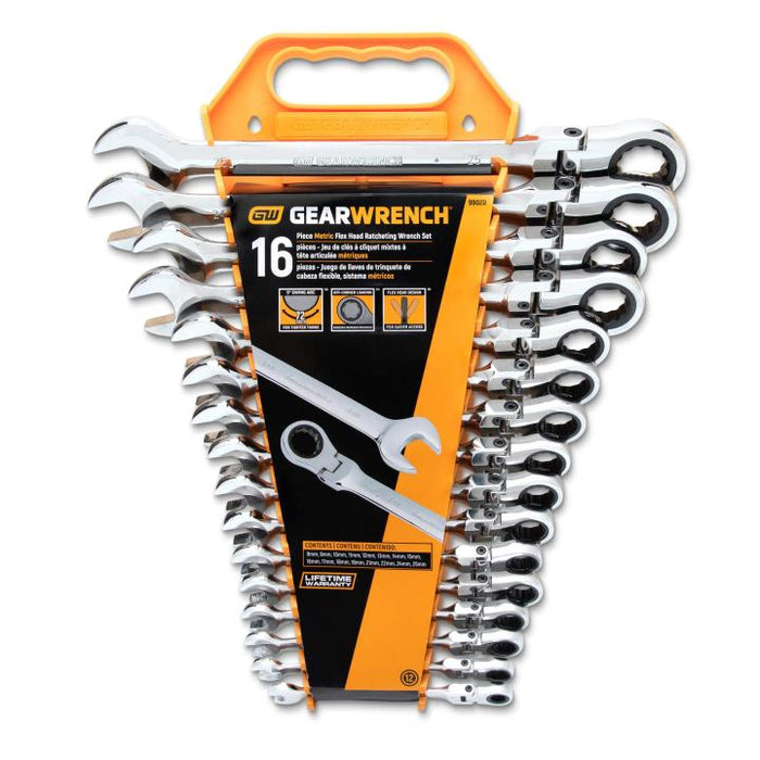 SET WR RAT COMB FLEX MET 16PC