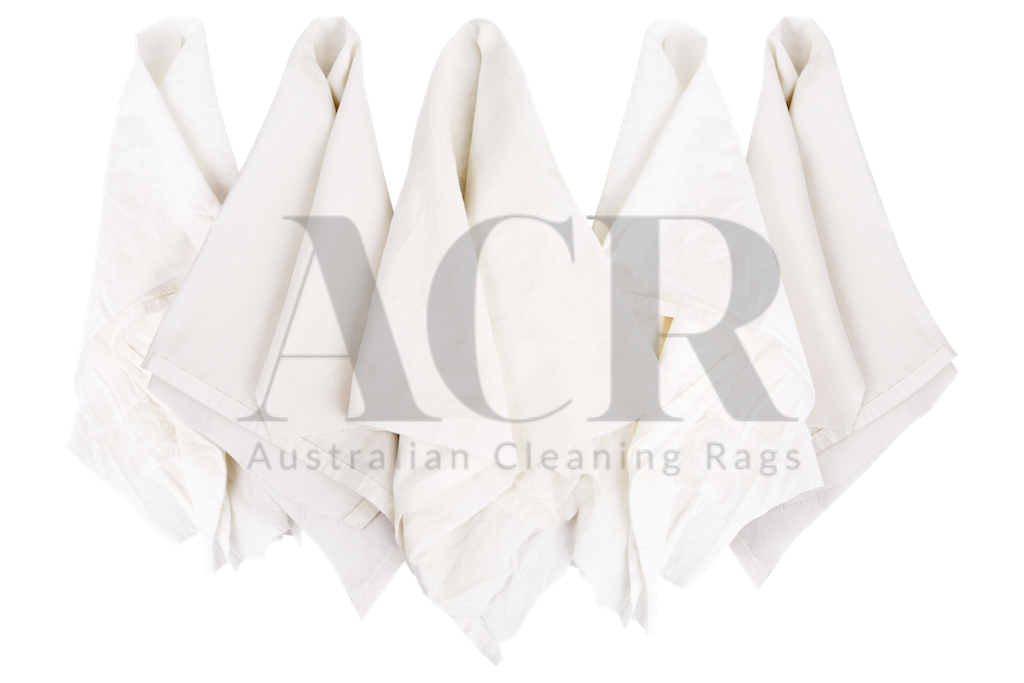White Cotton Cleaning Rag - 10kg Bag