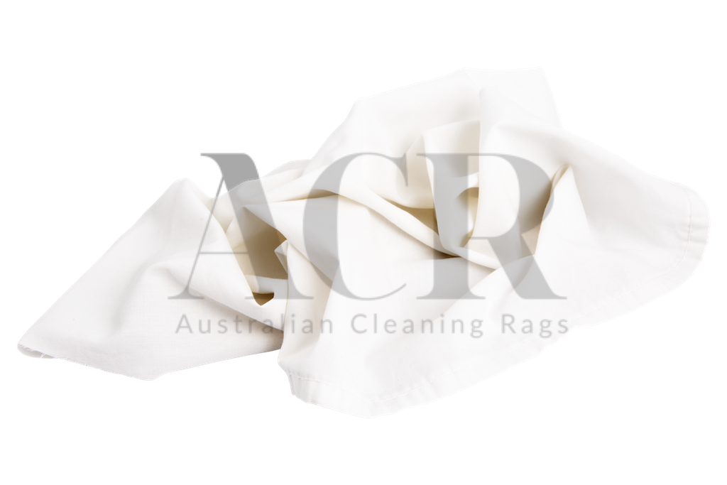 White Cotton Cleaning Rag - 10kg Bag